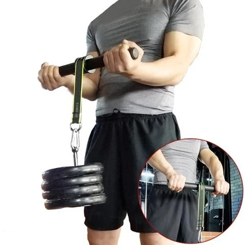 GripForge: Pro Arm Trainer – Heavy-Duty Muscle Activation Kit with Modular Handle & Rack Support