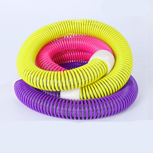 FlexiCore HaloHoop: – Ergonomic Spring Fitness Hoop for Waist Sculpting & Cardio | 1.7–3.2KG Weighted Models