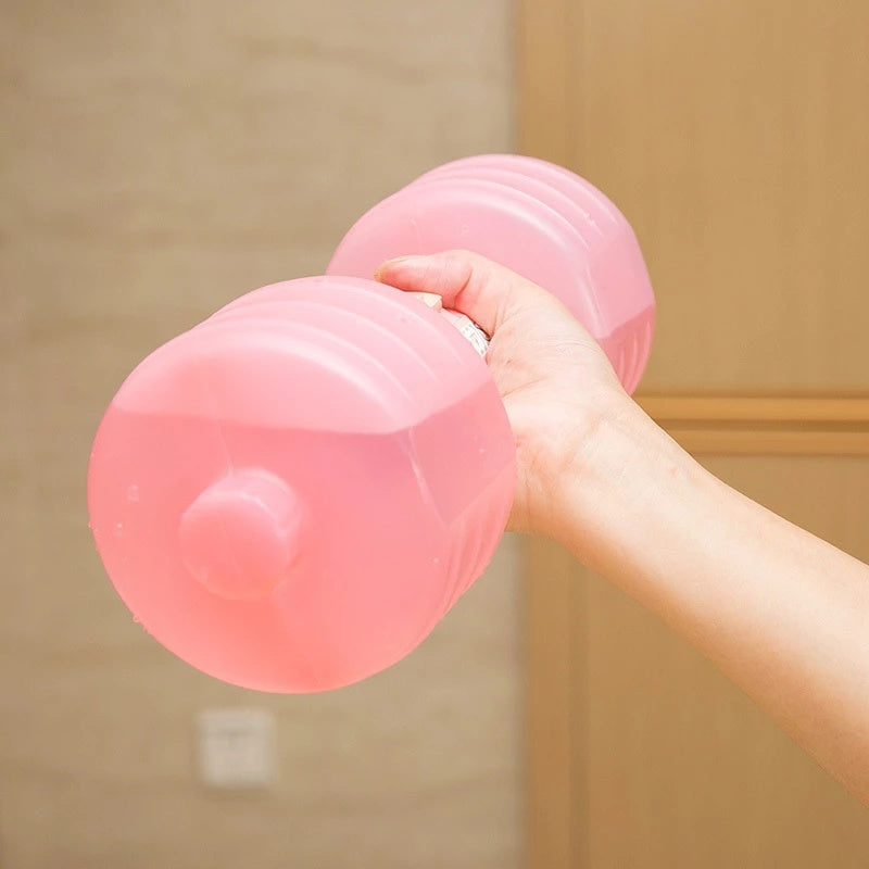 HydroFit: Water Dumbbells for Strength & Slimming