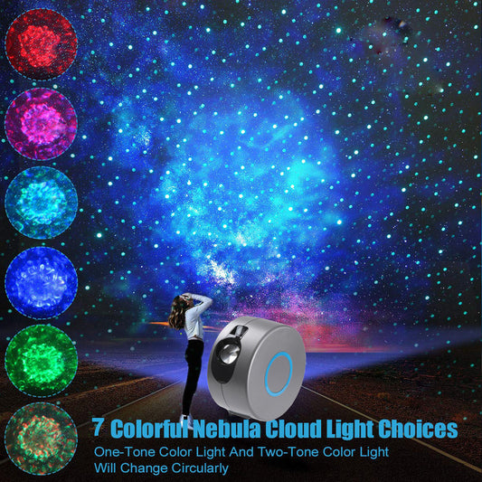 AstraTwirl – Rotating Galaxy Light with 7 Soothing Colours