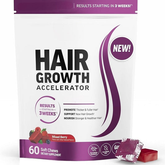 LumiD3: Sunshine Health Hair Gummies