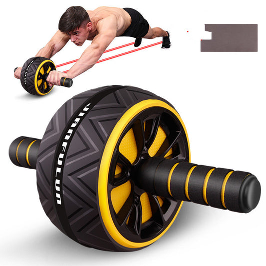 CoreRoll: Silent Ab Wheel – Ultra-Stable Fitness Roller with Kneeling Pad | For Men & Women