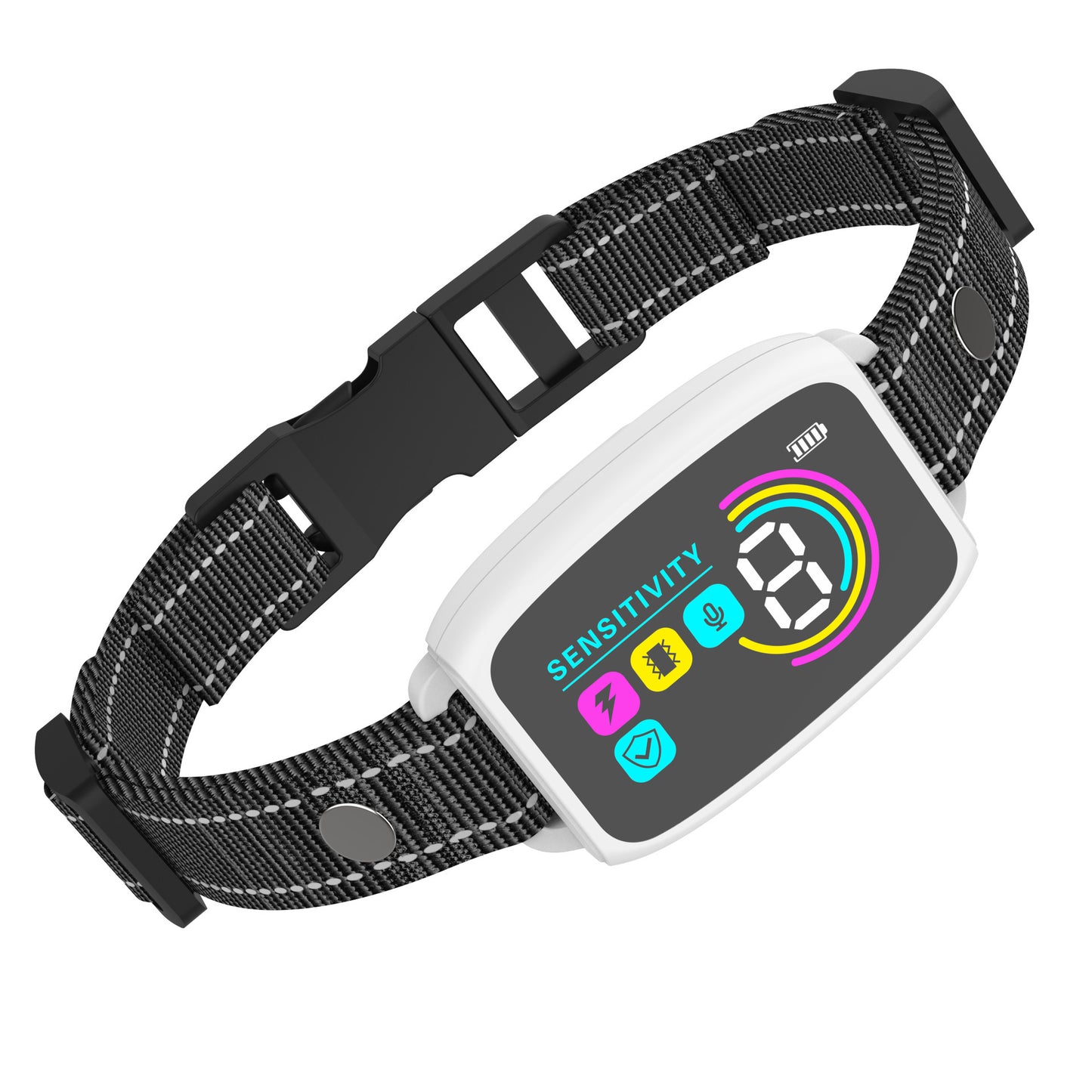 BarkStop Elite - Smart Anti-Bark Training Dog Collar - Rechargeable. Digital Display. Waterproof.