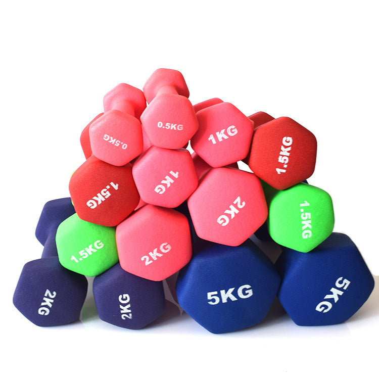 Yoga & Fitness Dumbbells for Toning & Wellness