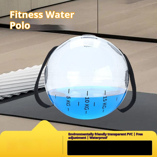 AquaBalance Inflatable Fitness Ball with Adjustable Counterweight