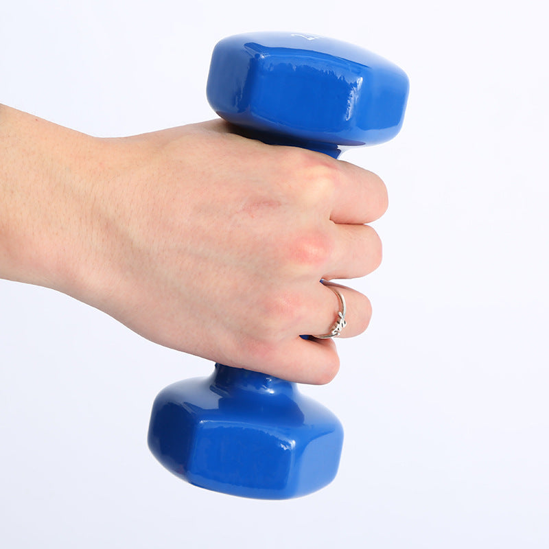 Colored Dumbbells for Full-Body Strength