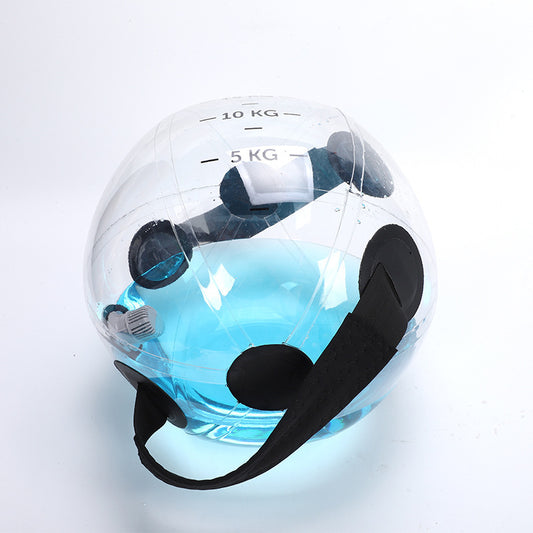 AquaBalance Inflatable Fitness Ball with Adjustable Counterweight