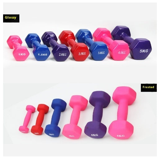 Yoga & Fitness Dumbbells for Toning & Wellness