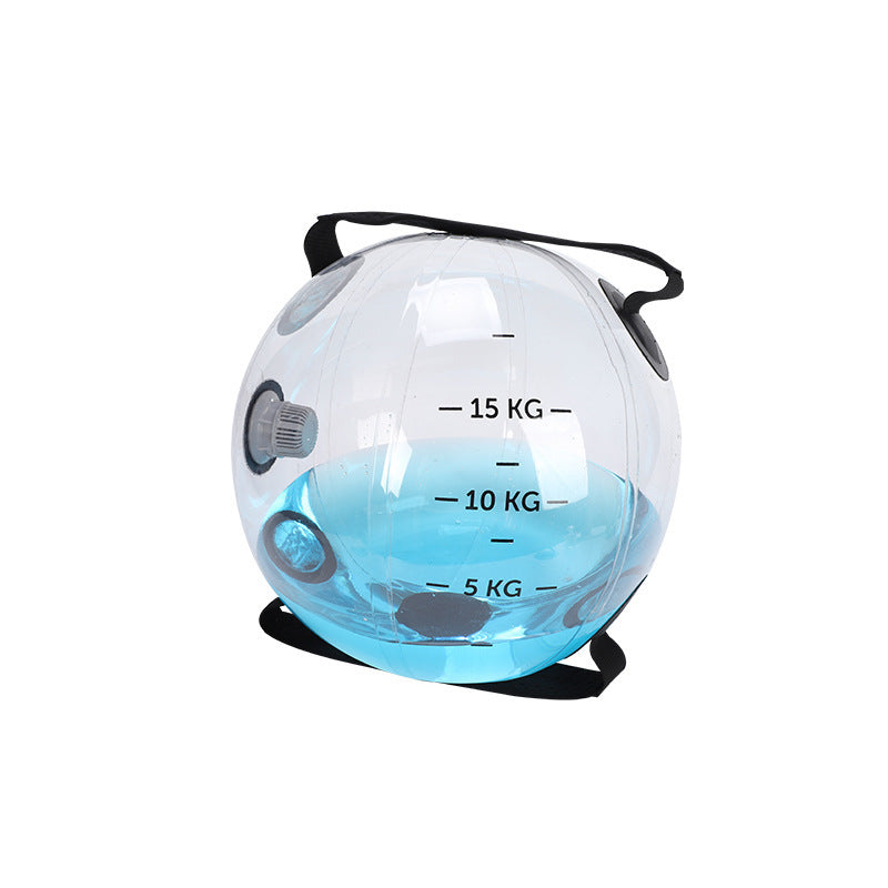 AquaBalance Inflatable Fitness Ball with Adjustable Counterweight