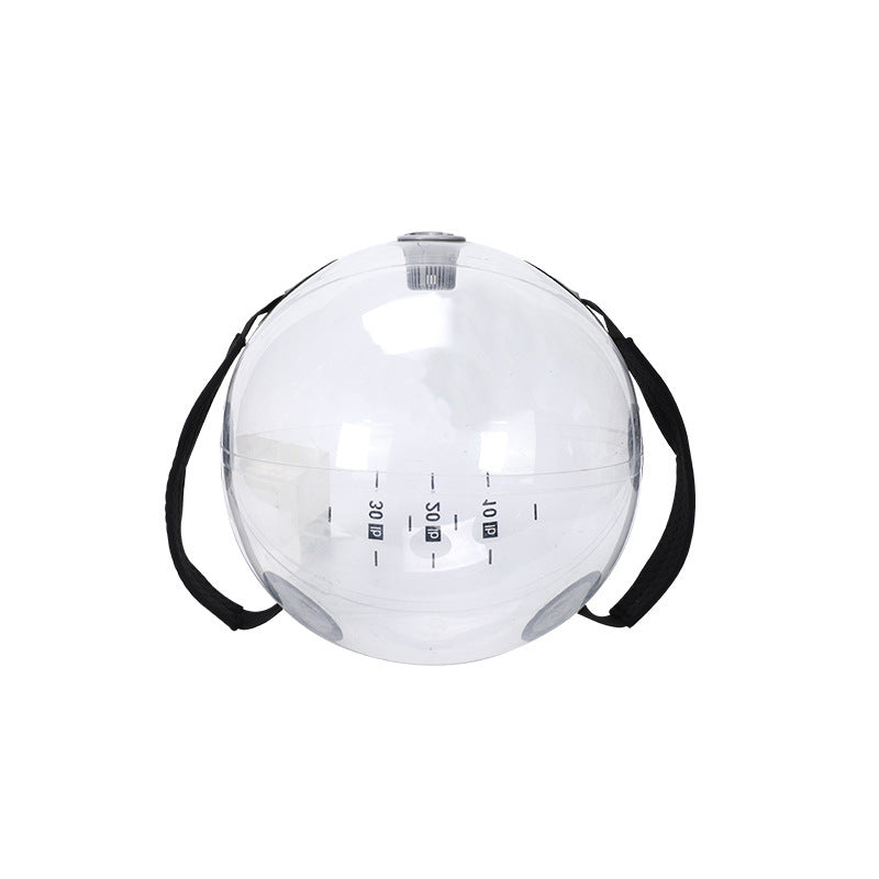 AquaBalance Inflatable Fitness Ball with Adjustable Counterweight
