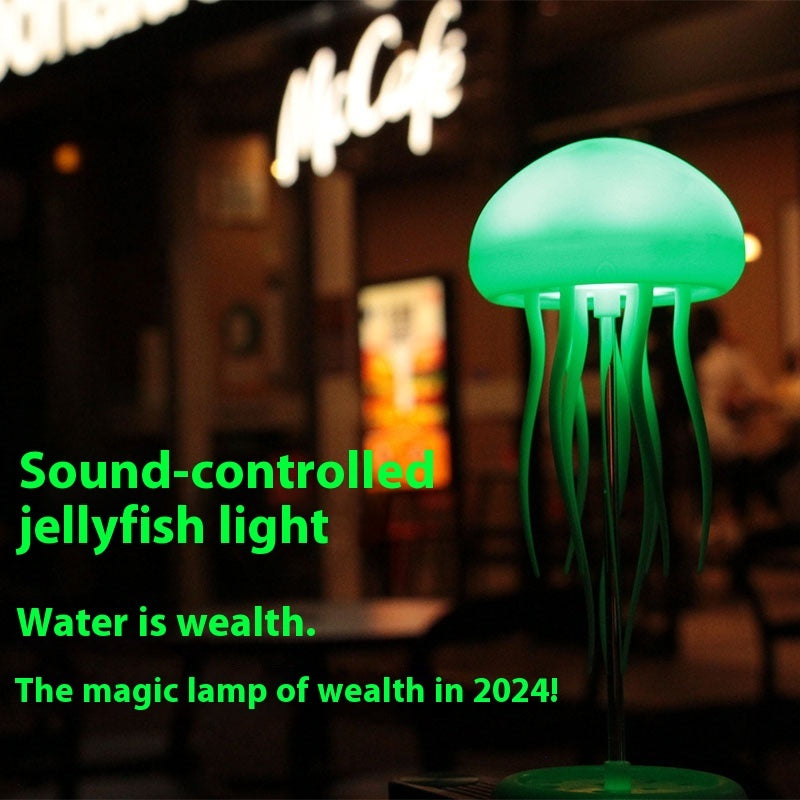 AquaLume: LED Jellyfish Mood Lamp