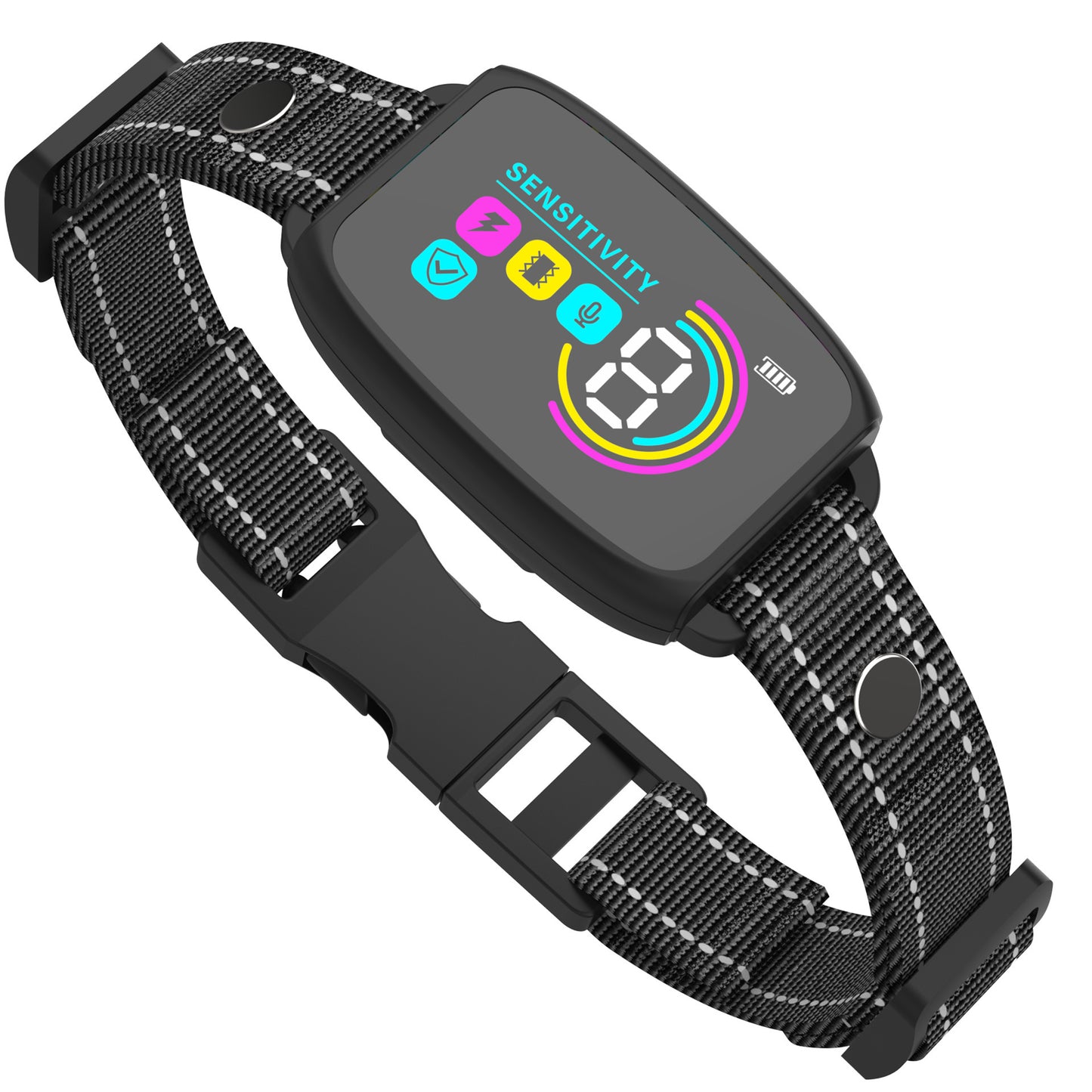 BarkStop Elite - Smart Anti-Bark Training Dog Collar - Rechargeable. Digital Display. Waterproof.