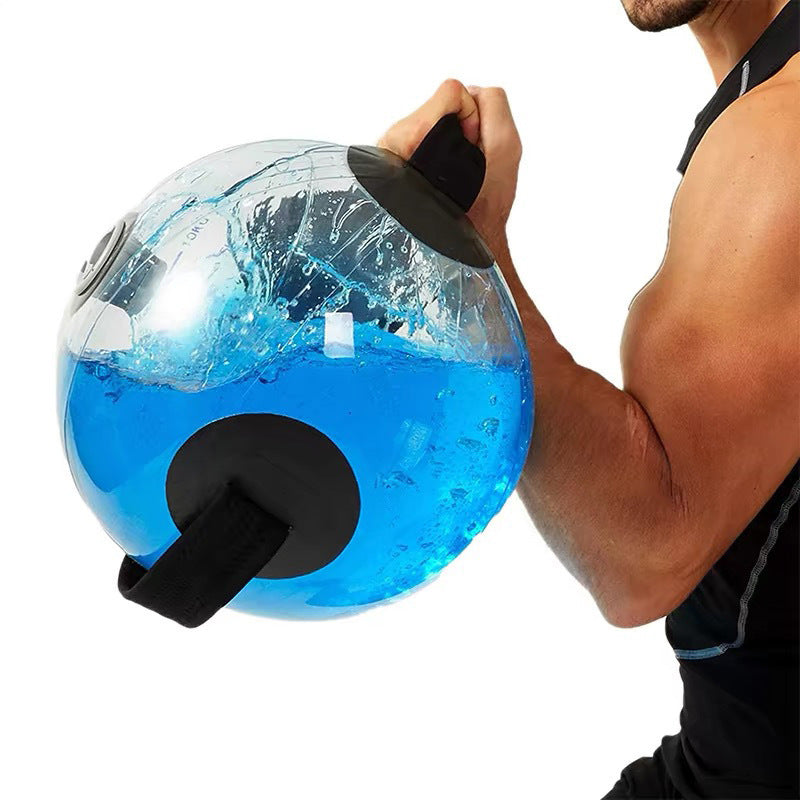 AquaBalance Inflatable Fitness Ball with Adjustable Counterweight